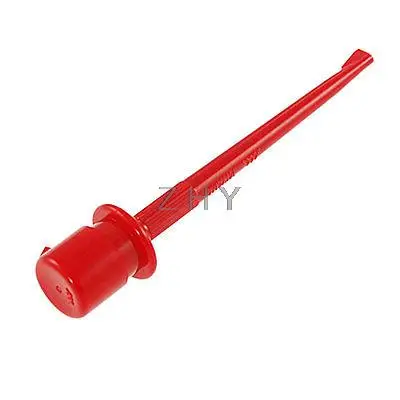 

Multimeter Lead Wire Big Probe Test Hook Tool Clip Red
