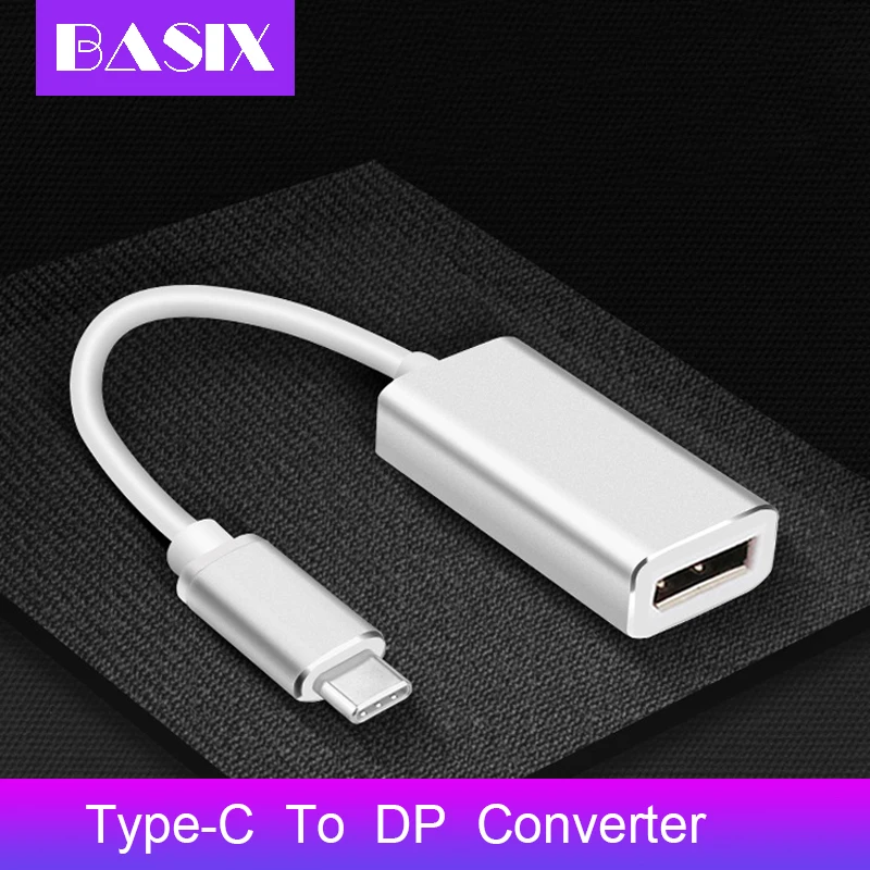 Адаптер USB 3 1 для порта дисплея 10 Гбит/с 4K 30 Гц 1080P|Кабели VGA| |