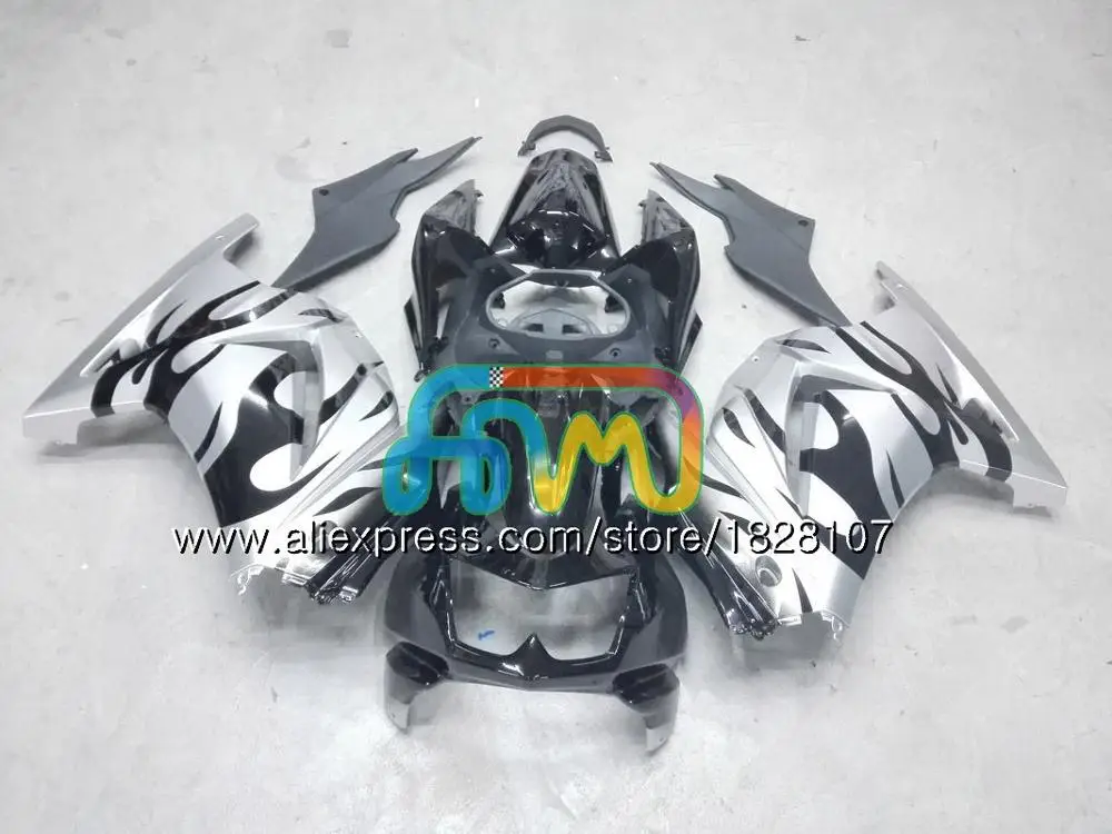 Корпус для KAWASAKI ZX-250R EX-250 EX250 ZX 250R 2BS. 6 Фиолетового И Зеленого Цветов, EX 250 ZX250R 08 09 10 11 12 2008 2009 2010 2011 2012 обтекатель - Цвет: No. 30