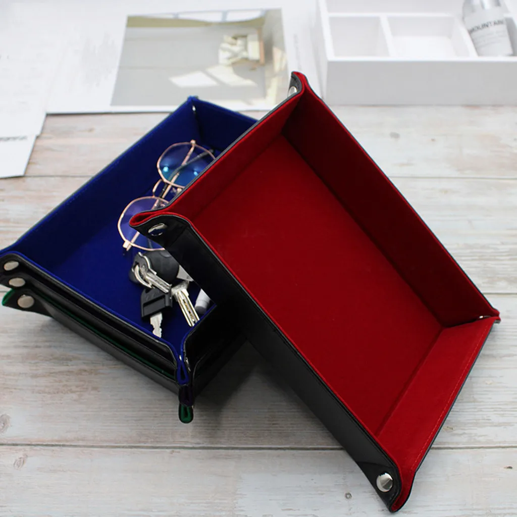 

Dice Tray Portable Folding Dice Rolling Tray for use as Game Dice Tray