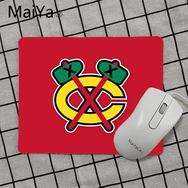 Maiya высокое качество Chicago Blackhawks силиконовый коврик для мышки игра Топ продаж подставка под руку мышь