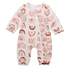 Одежда для новорожденных мальчиков и девочек; Детский комбинезон; цельнокроеный комбинезон для детей 0-12 месяцев