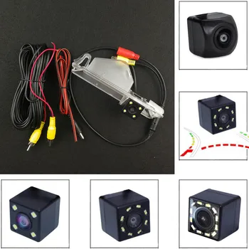 

Car CCD 4 LED Night Vision Backup Rear View Camera Parking Assistance waterproof For Nissan March Renaul t Logan Sandero