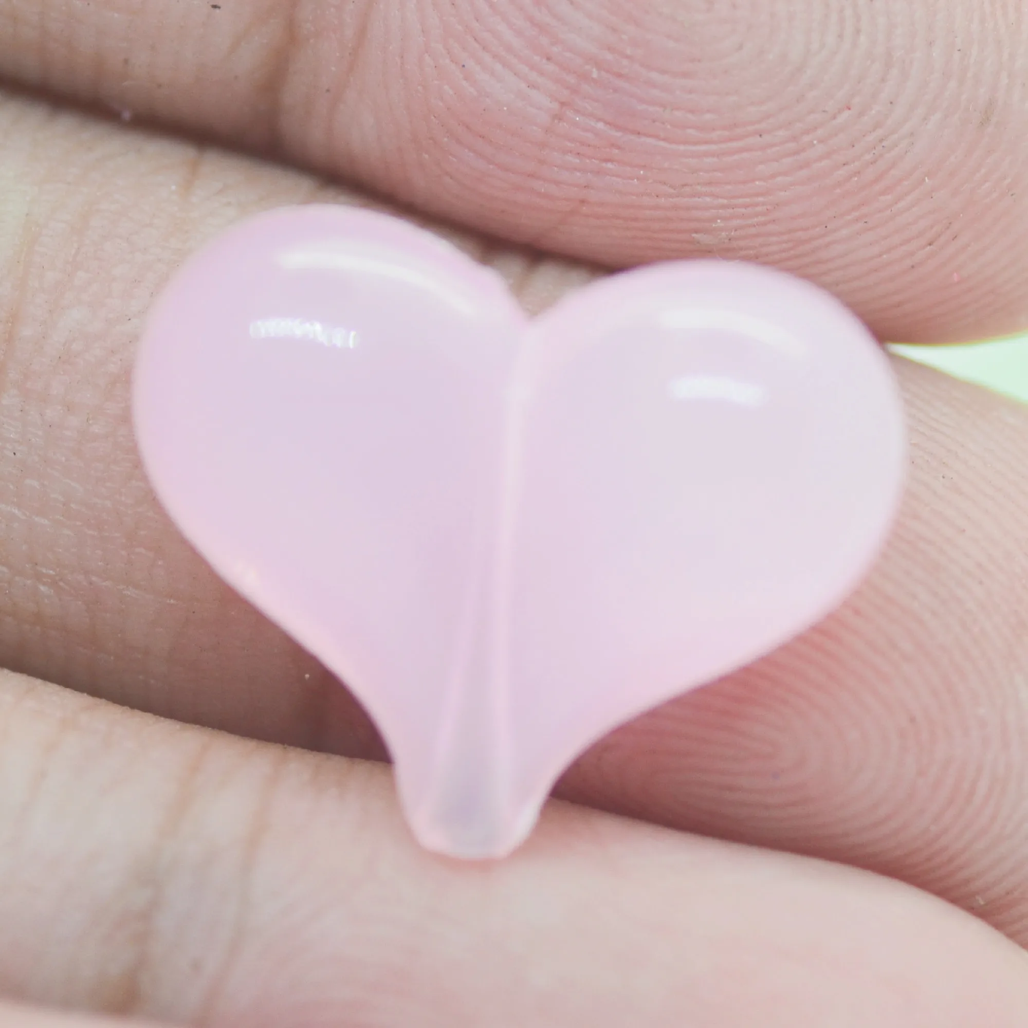 Acrylic Heart Beads For Phone Lanyard Children Jewelry Bracelets Heart Beads DIY Garment Loose 16X21mm