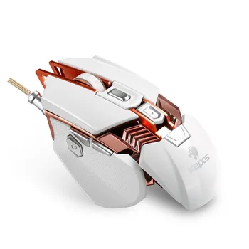 

KCPDS Gaming Mouse Ergonomic Wired Mouse 7-Key LED 3200 DPI Optical Macro Programmable USB Computer Mouse Wired Gaming Mouse wit
