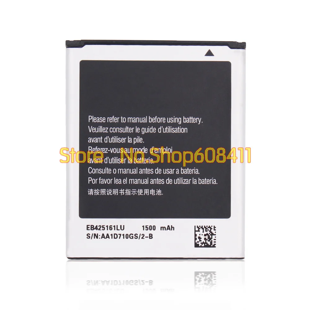 Аккумулятор VK EB425161LU для Samsung Galaxy Ace 2 перезаряжаемая батарея I8160P S7562 S7572 S7562i S7568 S7582
