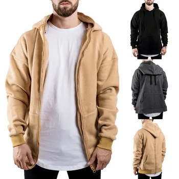 

Autumn Winter Men's jacket windbreakers куртка мужская Casual Print Double-sided Wear Hoodie Sweatshirt Jacket Coat