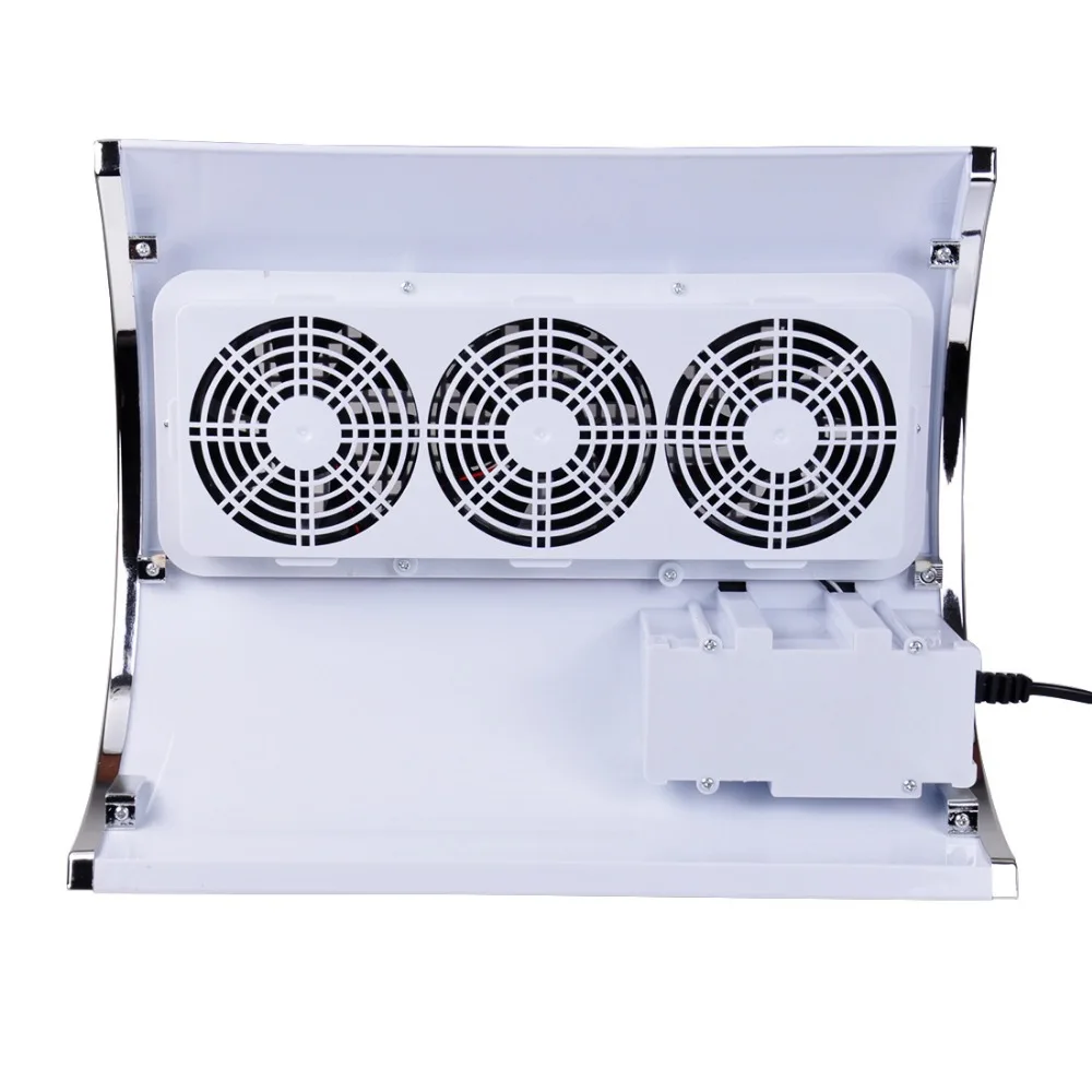 Baratos 40W 110 V 220 V colector de polvo de succión de uñas de gran tamaño fuerte aspiradora máquina de poco ruido con 3 bolsas herramienta de salón