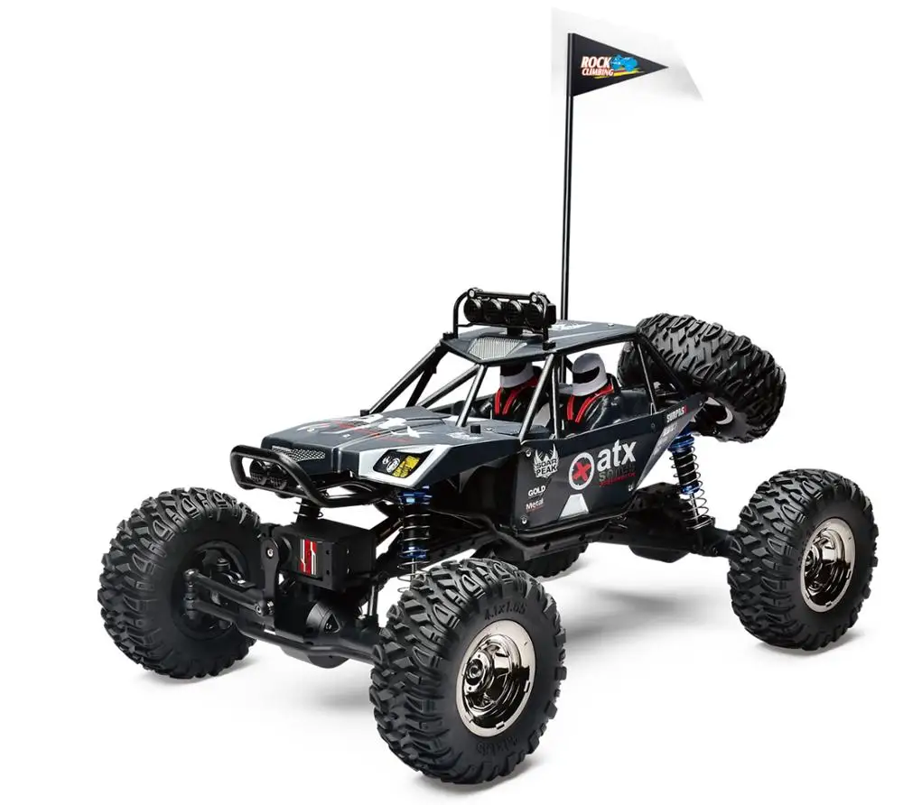 RC Дрифт гоночный высокоскоростной Багги скалолазание RC автомобиль 4WD с светодиодный светильник водонепроницаемый с высоким крутящим моментом гусеничный большой ножной пульт дистанционного управления автомобилями