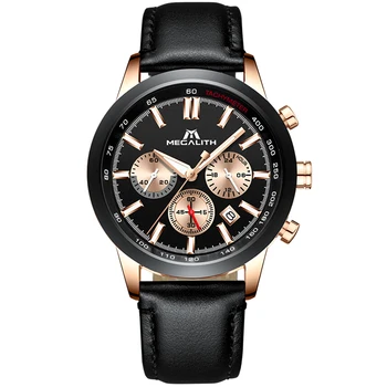 

MEGALITH 15.99$ Watches Mens Sports Chronograph Wrist Watches 2019 Waterproof Date Quartz Watch For Men Clock Relogio Masculino