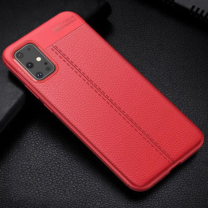 Чехол-бампер для samsung Galaxy S11 Plus, чехол, роскошная Силиконовая задняя крышка, чехол для телефона, для samsung Galaxy S11E S 11+ S11, мягкий чехол - Цвет: Красный
