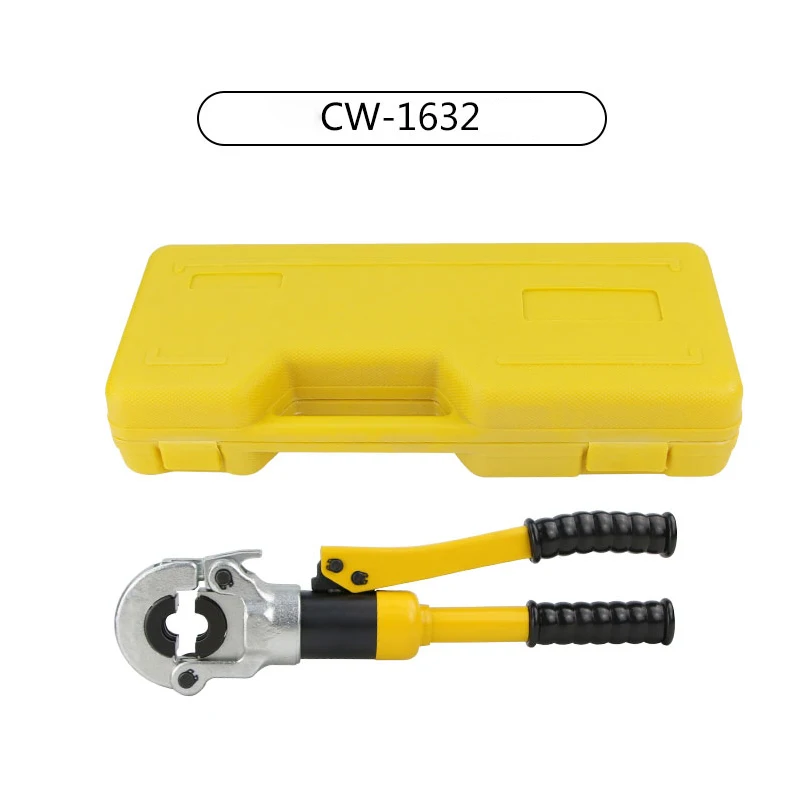 V Type Hydraulic Pex Pipe Aluminum Plastic Pipe Tube Crimping Tool CW-1632 Floor Heating Pipe Plumbing Pipe GC-1632 grade condenser type pipe double tube heat exchanger shell and tube heat exchanger