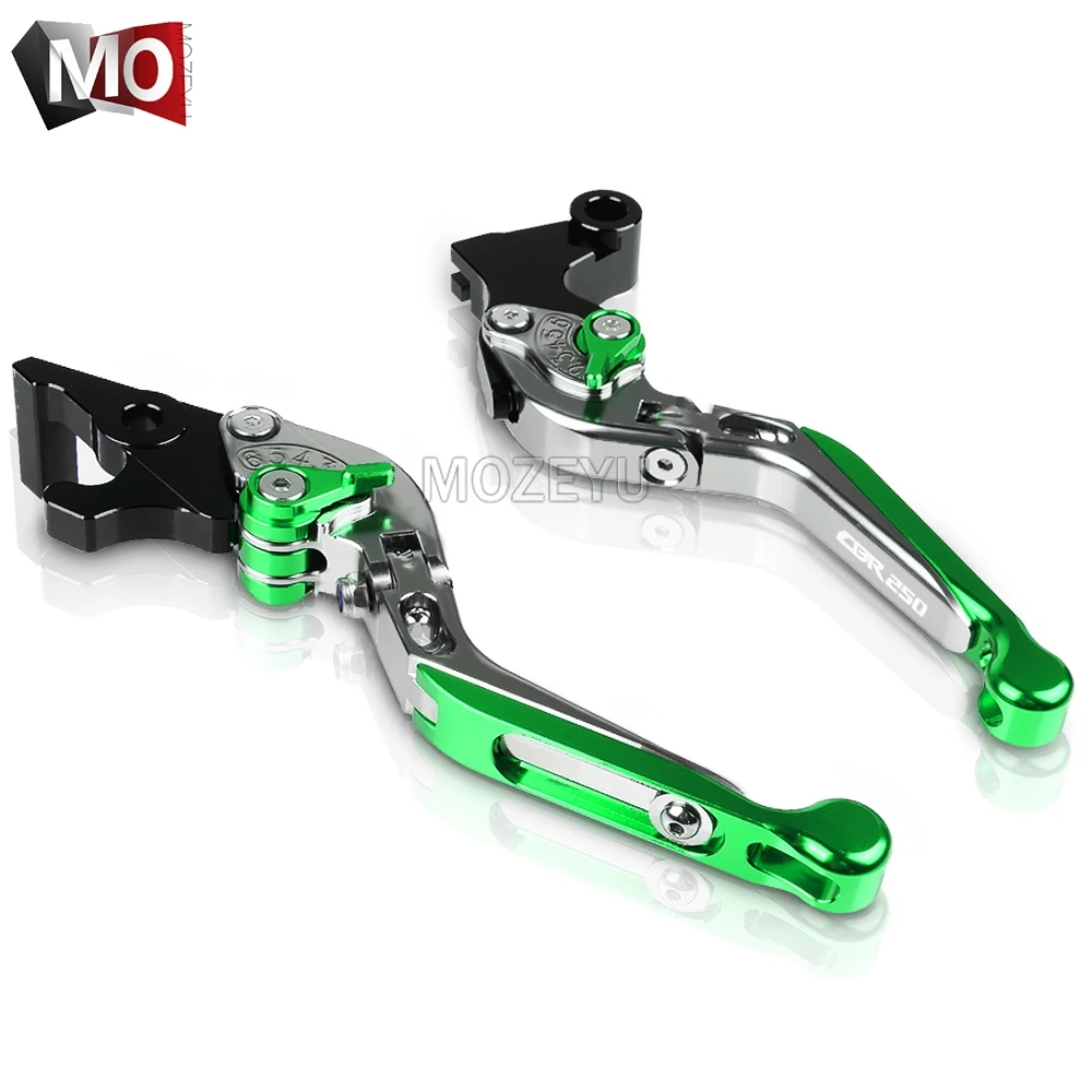 Мотоцикл CBR250 рычаги тормозной системы сцепления для Honda CBR 250 MC19 MC22 NC19 NC22 NC29 CNC регулируемые складные рычаги тормозной системы сцепления