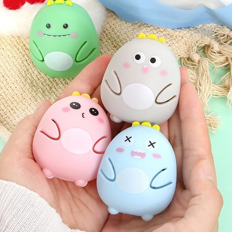 1PC Cute Safe Self-heating Stove Hand Warmer Egg Carrot Pineapple Shape Warm Paste Hand Egg Replacement Core