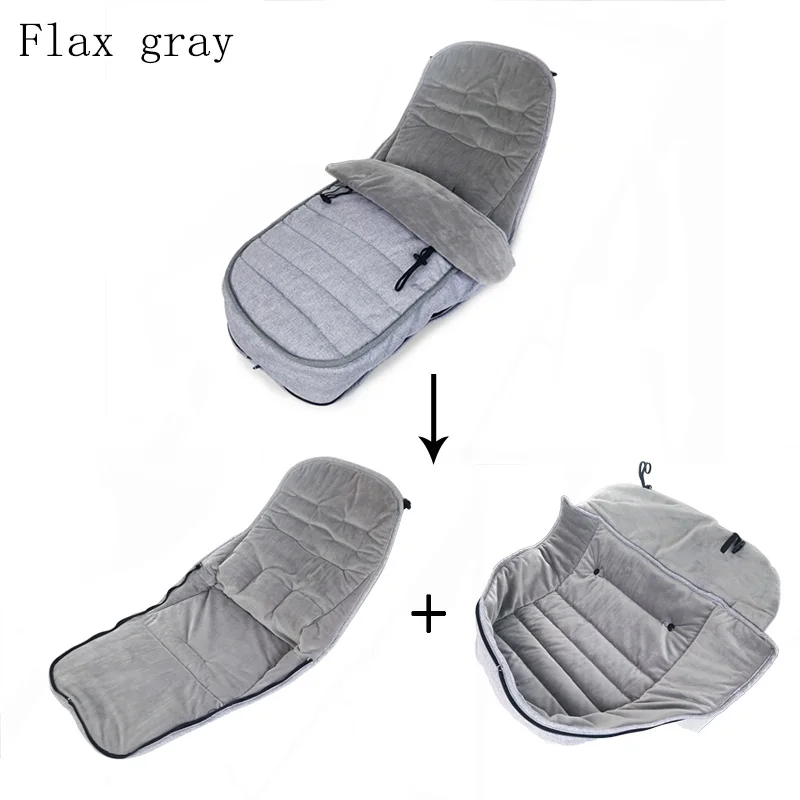 Универсальная детская коляска, аксессуары, теплая муфта для ног, чехол, ветрозащитный спальный мешок для Babyzen yoyo, детские коляски, зимние носки, спальный мешок