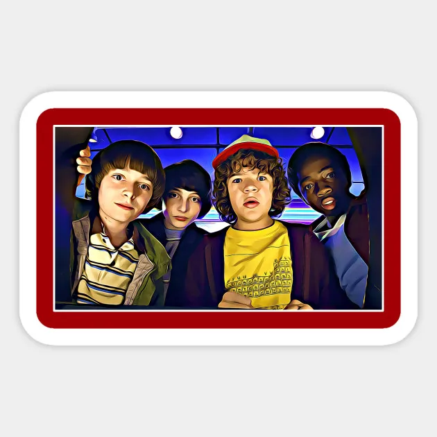 

1PCS Stranger Things Series Graffiti Sticker For Motorcycle Bicycle Skateboard Laptop Computer Automobile Book