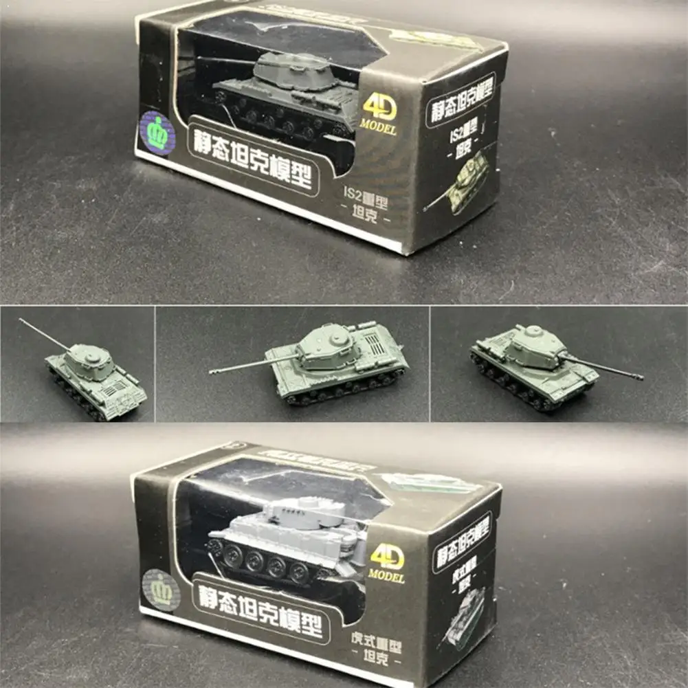 

4D Tank Model Building Kits Military Vehicles Toys Sand Leopard Panther 1Pcs Random Table Toys Puzzle E4Z7