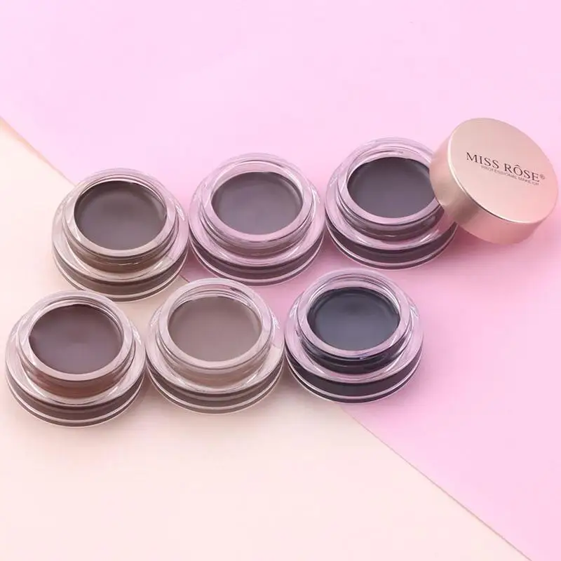 Professional Waterproof Eyebrows Tint Makeup Pomade Gel Long lasting 3D Natural Brown Eye Brow Enhancer Cream 6 Colors Professional Waterproof Eyebrows Tint Makeup Pomade Gel Long lasting 3D Natural Brown Eye Brow Enhancer Cream 6 Colors