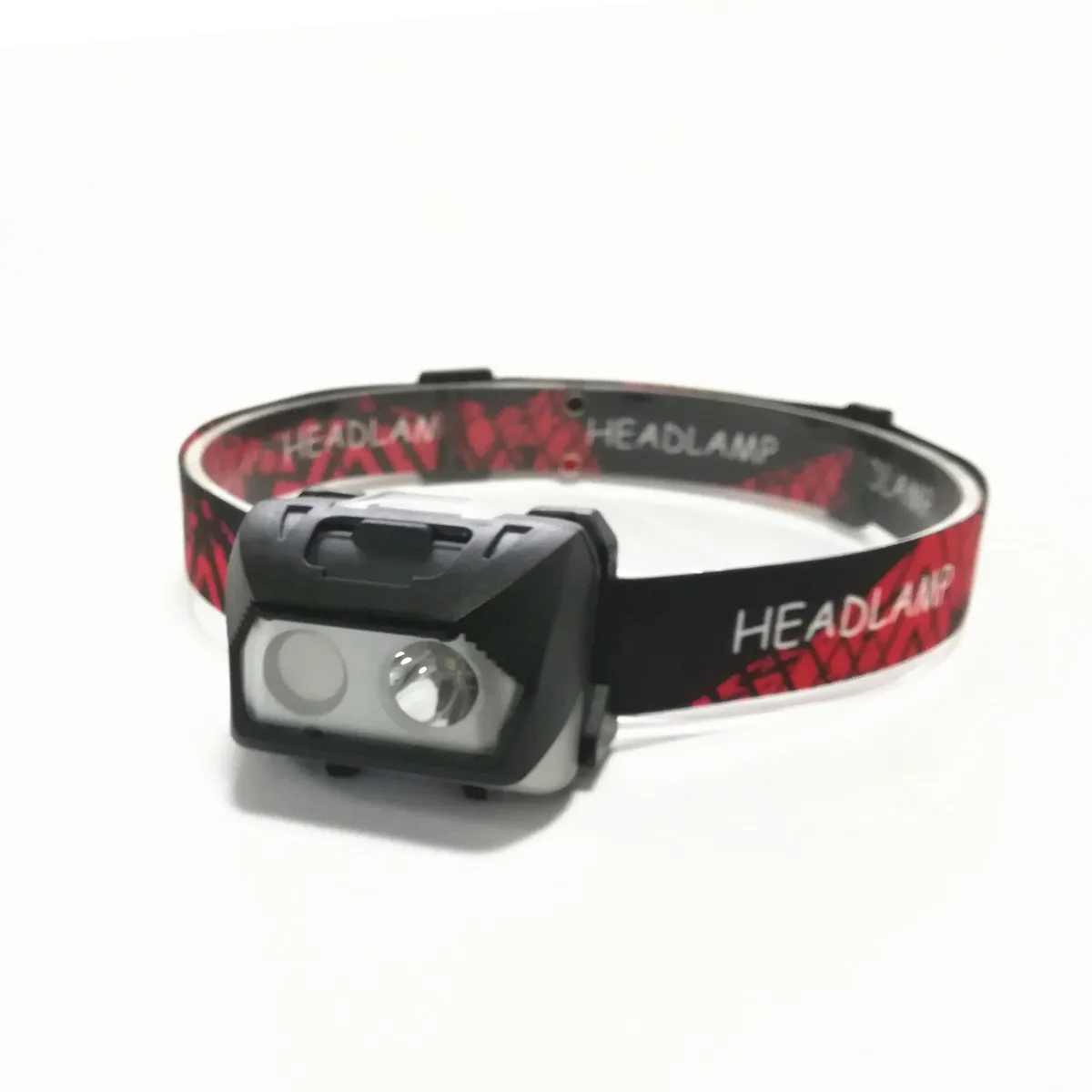 

New Style Super Bright Waterproof Double Light Source Dual Power Glare USB Charging Red Light Fishing Hunting Only Headlights