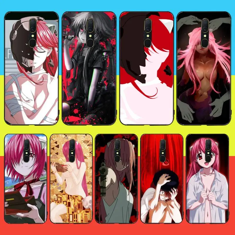 NBDRUICAI Elfen Lied Anime DIY чехол для телефона с рисунком Oppo A5 A9 2020 A11x A71 A73S A1K A83 | Мобильные