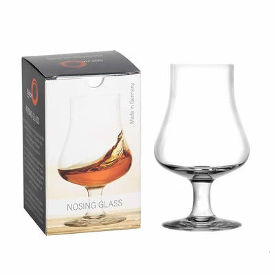 Германия Stolzle виски Copita Nosing стеклянный стакан для виски бокалы ISO стаканчик бокалы для бренди вино тастер сомелье чашка для дегустации - Цвет: Gift Box