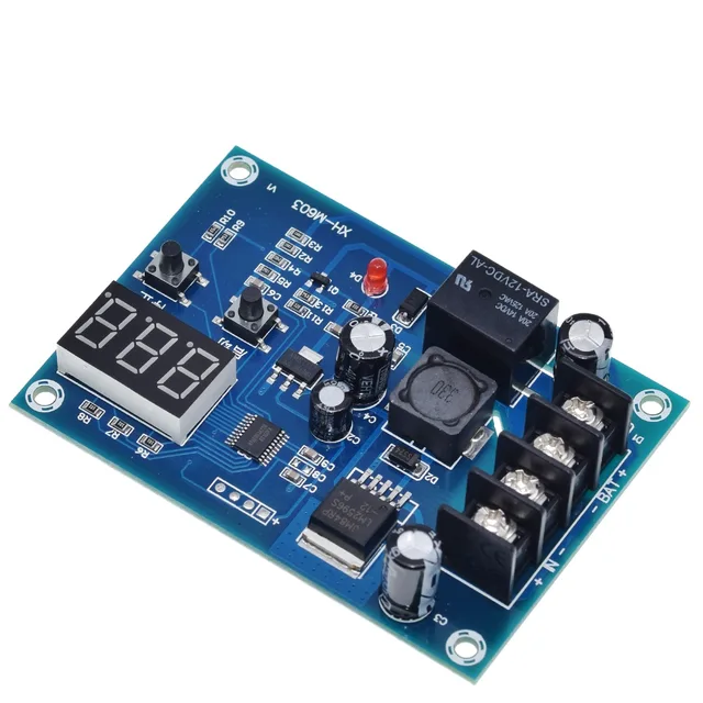 XH-M603 Charging Control Module 12-24V Storage Lithium Battery Charger Control Switch Protection Board With LED Display NEW - Image 3