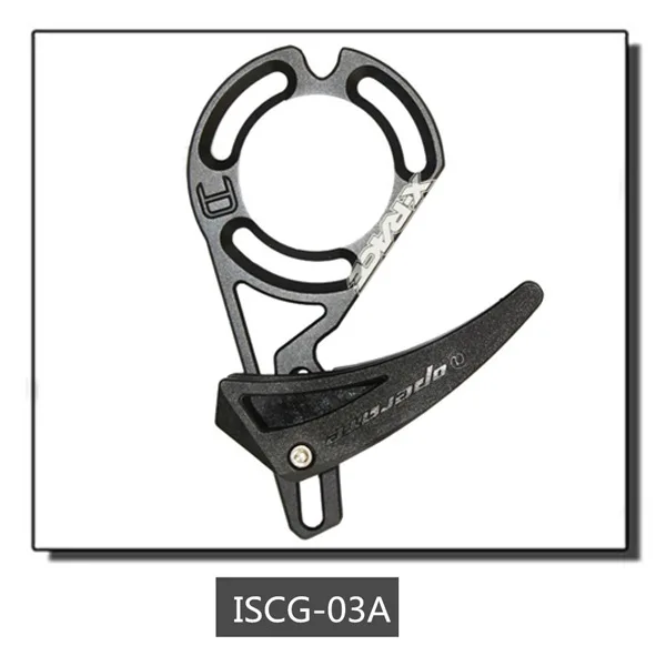 Bicycle Chain Guide MTB 1X System ISCG 03 ISCG 05 BB Single Speed Wide Narrow Gear Chain Drop Catcher chain protector bike Parts - Цвет: ISCG 03A black