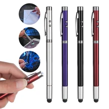 Мощная лазерная указка перо 6 в 1 стилус карандаш пульт дистанционного красная лазерная ручка-стилус освещение охотничьего лазерного гибкая ручка