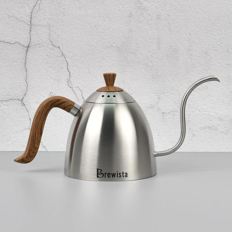 Brewista Artisan Gooseneck Kettle (Stainless Steel) - Snowy Elk Coffee –  Snowy Elk Coffee Co.