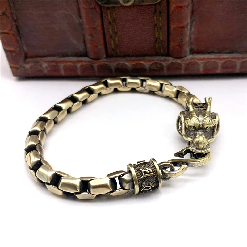 dragon bracelet brass (3)