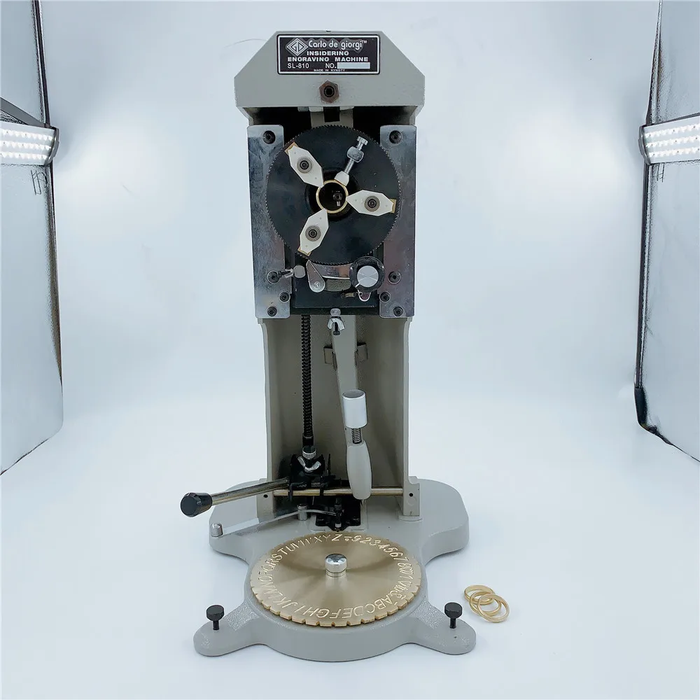 Ручная машина для гравировки внутри кольца ювелирных изделий маркировка колец и