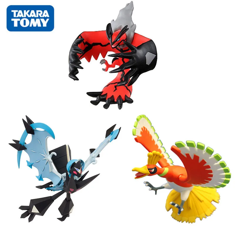 Takara Tomy Покемон Аниме Хо-о некрозма ивельтал генгар туртонатор Zygarde фигурка игрушки мультфильм Покемон фигурка кукла подарок