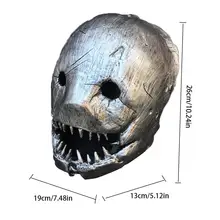 Маска мясника Вечерние Маски на все лицо Хэллоуин косплей Вечерние Маски для игры в ужас