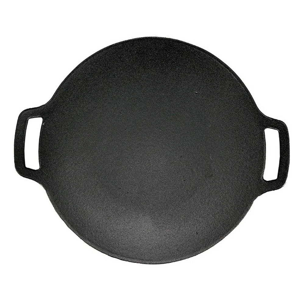 Leidinggevende Ongedaan maken Bijdrage Outdoor Ijzeren Wok Koekenpan Open Vuur Inductie Koken Ronde Grill Thuis  Koken Pan Veld Koken Bbq Camping Accessoires|Buiten kachels| - AliExpress