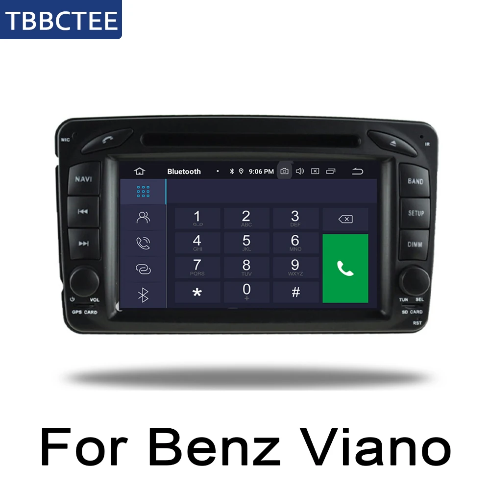 Для Mercedes Benz Viano 2004~ 2007 NTG автомобильный dvd-плеер на основе Android мультимедийная карта gps-навигации автомобильное радио Wi-Fi Bluetooth HD экран