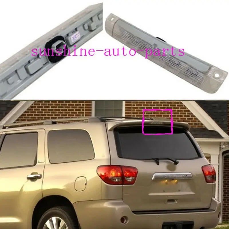 Для Toyota Sequoia 2008- автомобиля задний высокая гора 3rd стоп светильник лампа модификация автомобиля аксессуары высокого качества