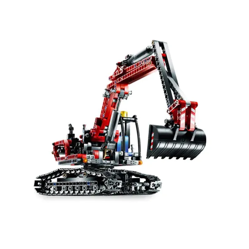 New Minecrafting Series Toys ExcavatorCompatible Legoingzk Minecrafting 8294 Building Blocks Birthday Gift for Children