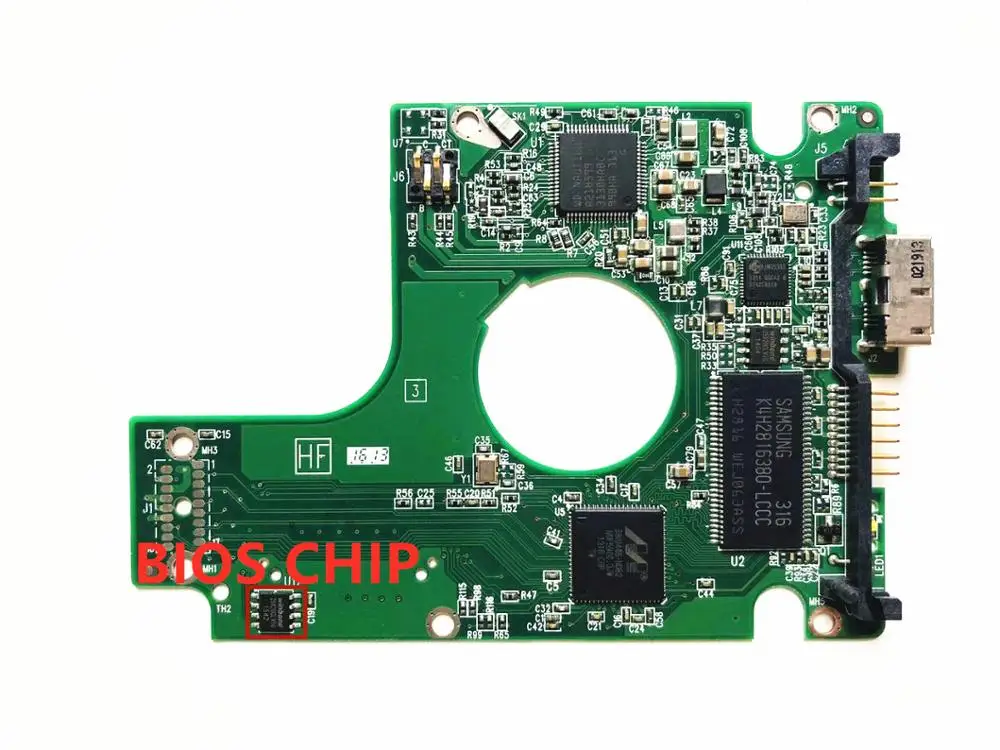 HDD PCB Western digital / 2060 771961 000 REV P1 F00 WD5000KMVW WD10JMVW WD20NMVW|rev p1|board boardboard pcb |