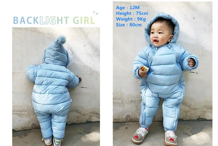 Новинка года; зимний комбинезон Bebe для младенцев; теплая одежда для альпинизма; хлопковый комбинезон для новорожденных; ветрозащитная одежда для малышей; Детский комбинезон