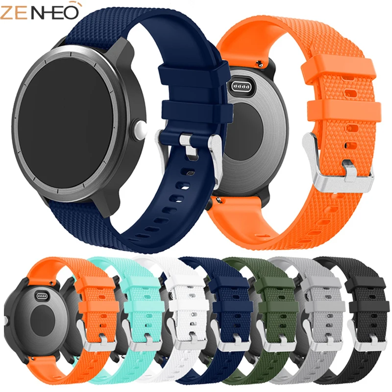 220 мм силиконовый ремешок для Garmin Watch Vivomove HR/Vivoactive 3/карандаш браслет Forerunner 245/645