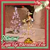 Mintiml Light Up Christmas Tree Mini Christmas Tree With Lights Small Accessories Cone Gifts Christmas Desktop New Year Decorati ► Photo 2/6