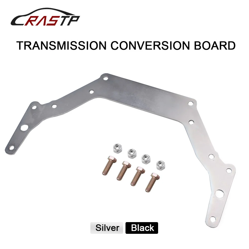 Плата адаптера трансмиссии RASTP для 1962-Up Chevy TH350 TH400 BOP-TO Silver GM Turbo-Hydramatic RS-EM1017 |