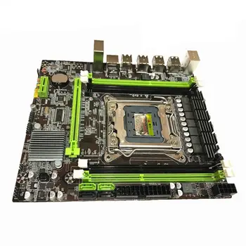 

X79 Motherboard LGA2011 CPU DDR3 SATA 3.0 Mainboard for E5 2630 2650 2660v2 support REG ECC memory and Xeon E5 processor