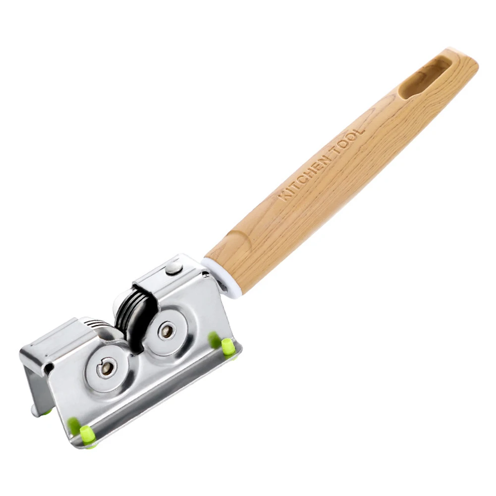 

Faroot 2020 Manual Knife Sharpener with Ergonomic Handle and Wheel Sharpening System Stainless Steel Knives Sharpenering Tool
