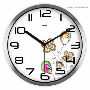 

Europe Style Large Decorative Wall Clock Relojes De Pared Hours in Room Bedroom Black Home Wall Clock Household Product L
