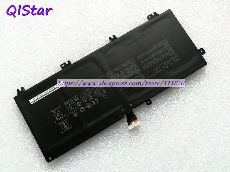 QISTAR 15,2 V 64Wh натуральная B41N1711 Аккумулятор для ноутбука ASUS FX705DY GL503VD GL503VM GL703VD GL703VM Тетрадь компьютер
