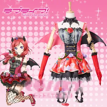 

Anime Love live Nishikino Maki Little Devil Awaken Cosplay Costume Masquerade Dress Halloween Carnival Free Shipping B