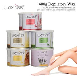 400g/Can Depilatory Wax Professional Soft Wax Canned For Thicker Hair Depilation Hair Removal Cream SPA Bikini Body Leg