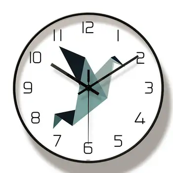 

Nordic Silent Clock Trend Wall Clock Simple Modern Living Room Bedroom Home Fashion Creative Art Clock