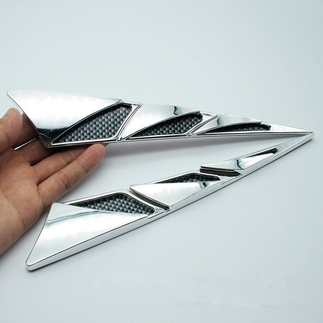 Car Auto Side Air Outlet  Air Intake Sticker Hood Decorative Air Outlet Exterior Accessories High Quality Durable Practical